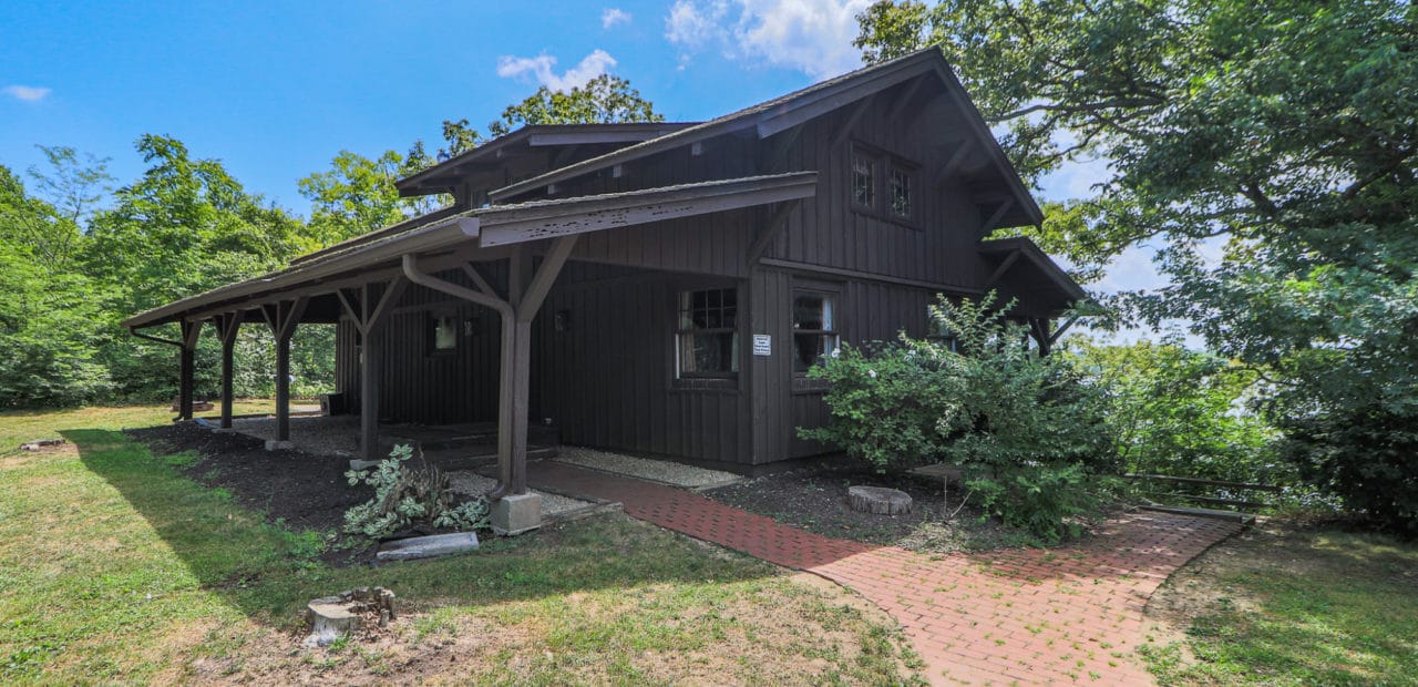 Although you cannot do tours of the Harding Cabin, you can rent it!