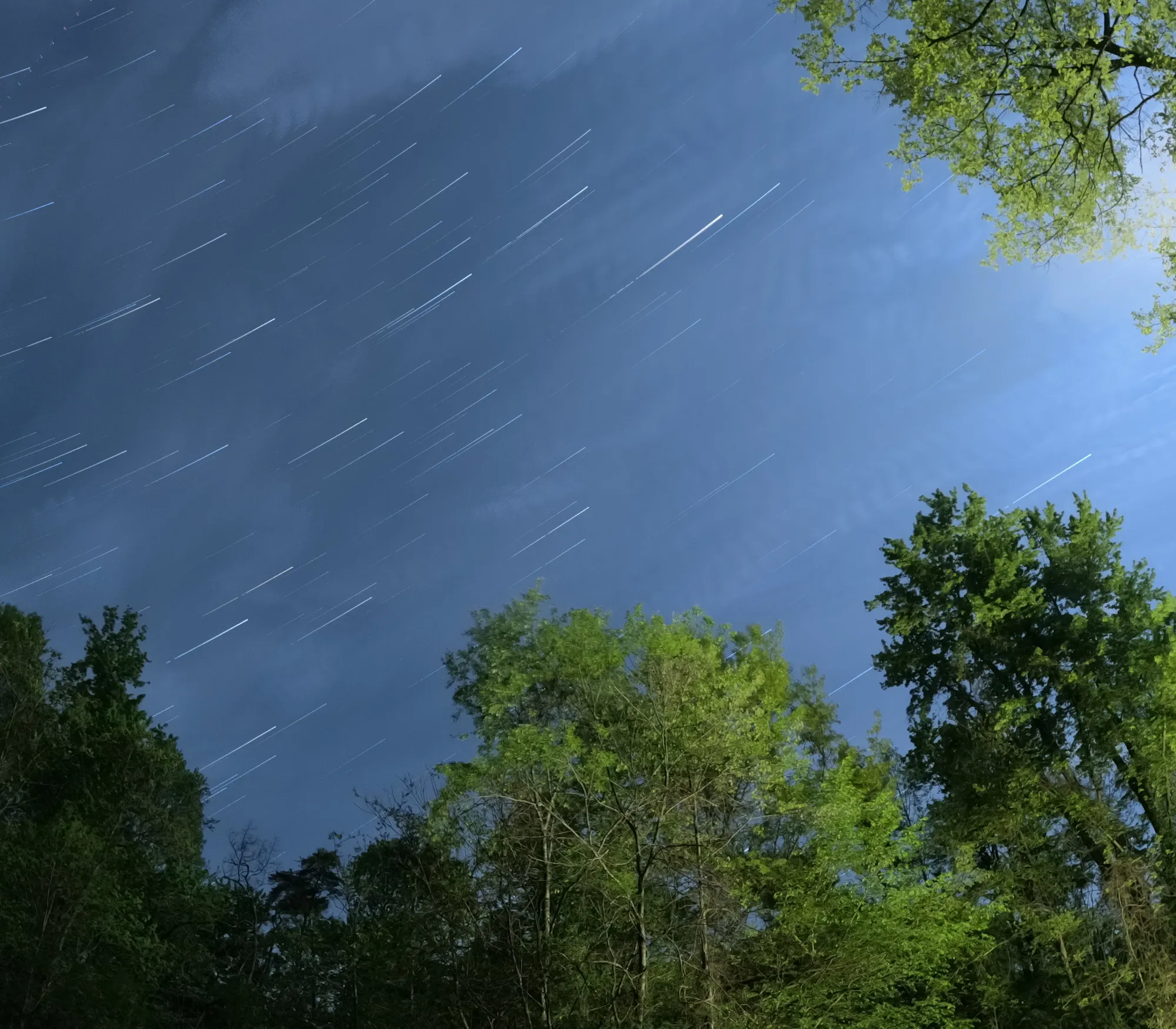 Night Sky Hocking County Campground