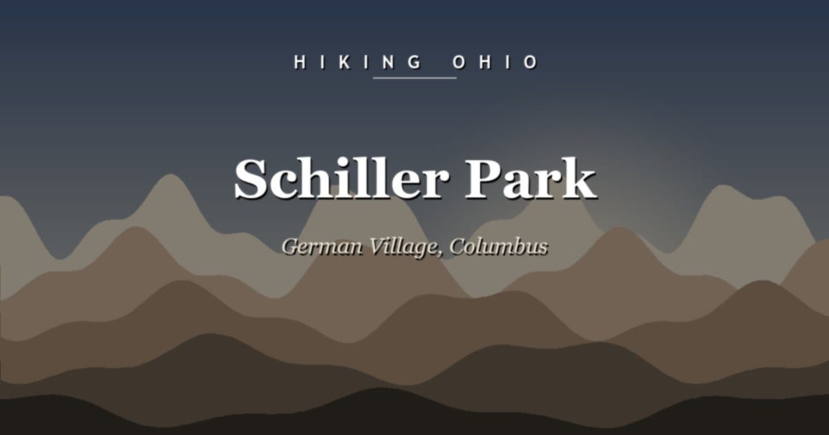 Schiller Park: German Village's Historic Columbus Park